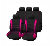 Ensembles de housses de siège Housses De Siège Voiture Pour Suzuki Tous Les Modèles Pour Jimny Pour Grand Vitara Pour Kizashi Pour Swift SX4 Pour Wagon R Pour Palette Pour Stingray(Rose rouge)