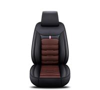 Ensembles de housses de siège Housses De Siège Voiture Universelles En Cuir Pu Couverture Complète Pour Bmw X5 E87 X1 F48 X2 X3 X4 X6 X7 Pour M3 Pour M4 Pour M5 Housses de siège(Black Coffee 1 Seat)
