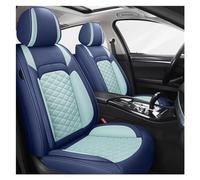 Ensembles de housses de siège Pour Megane Pour Fluence Housse De Siège Voiture Ensemble Complet Ajustement Accessoires Intérieurs Protecteur Voiture Couverture Couvre Sieges(Bleu)