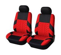 Ensembles de Housses de Siège Voiture pour FIAT Scudo 2000-2013 2014 2015 2016 2017 2018 2019 2020 2021 2022 2023 2024, 2 Housses de Siège Avant de Voiture Protecteurs de Siège Interieur Accessoire
