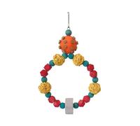 Ensembles de jeux de jouets durables Article d ' enrichissement des animaux Bloc de perruches colorées pour stimuler les temps de jeu dans les crèches et la maison Jouet éducatif pour oiseaux