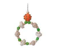 Ensembles de jeux de jouets durables Article d ' enrichissement des animaux Bloc de perruches colorées pour stimuler les temps de jeu dans les crèches et la maison Jouet éducatif pour oiseaux