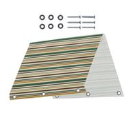 Ensembles de jeux et équipement d'aire de jeux, bâche de rechange robuste pour balançoire - Protection UV résistante à la décoloration - Accessoires de pergola légers pour jardin, jungle, salle de