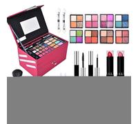 Ensembles de maquillage pour femme Kit complet,Kits de maquillage pour femme, Kit de tout en 1, Kits cosmétiques pour femmes et débutants, comprenant des cosmétiques et des outils de maquil