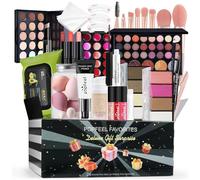 Ensembles de maquillage pour femmes Kit complet, ensemble de maquillage professionnel complet | Kit de maquillage de voyage polyvalent tout en 1 - Ensemble de cosmétiques de démarrage imperméable et d