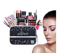 Ensembles de maquillage pour femmes, kit de maquillage complet | Ensemble de voyage de 27 pièces pour femmes - Ensembles de polyvalents avec trousse à cosmétiques pour et