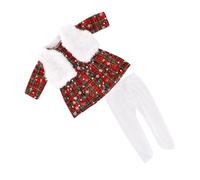 Ensembles de Noël tendance pour poupées de 40,6 à 45,7 cm avec robes, chapeau et châle élégants pour des accessoires amusants saisonniers