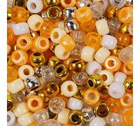 Ensembles de perles Pony, jaune or