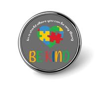 Ensembles de pins émaillés « Où tu peux être tout ce que tu veux » : Maman d'autisme, Guerrier de l'autisme, Badge, Pinautism, Boutons puzzle pour jeans, Pinautism artistique « Vie autiste » pour s