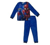 Ensembles de Pyjama Marvel Spiderman - Pyjama Combinaison Marvel Spiderman (FR/ES, Âge, 4 Ans, Taille Normale, Bleu)