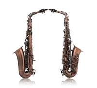 Ensembles De Saxophones Accessoires Pour Saxophone Alto Professionnel En Cuivre Rouge Antique Mi Bémol