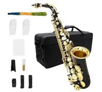 Ensembles De Saxophones Saxophone Alto Black Gold En Mi Bémol Kit Débutant Avec Accessoires Idéal Pour Les Débutants(3/4)