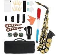 Ensembles De Saxophones Saxophone Alto En Mi Bémol Coloris Bleu Et Or Accessoires Inclus(2)