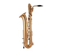Ensembles De Saxophones Saxophone Baryton En Mi Bémol Instrument À Vent Professionnel Laiton Plaqué Avec Étui Et Accessoires