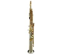 Ensembles De Saxophones Saxophone Soprano Avec Un Corps Droit En Laiton Et Des Clés Plaquées Or Instrument De Musique Professionnel