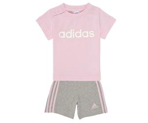 Ensembles de survêtement filles adidas I LIN CO T SET Rose 3 / 6 mois