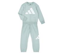 Ensembles de survêtement filles adidas Train Essentials 3-Stripes Tee Set Kids Gris 11 / 12 ans