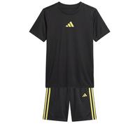 Ensembles de survêtement garcons adidas Train Essentials 3-Stripes Tee Set Kids Noir 9 / 10 ans