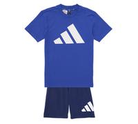 Ensembles de survêtement garcons adidas Essentials Tee Set Kids Bleu 7 / 8 ans