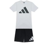 Adidas Ensemble t-shirt et short Essentials blanc/noir junior 164