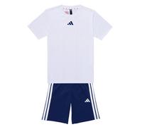 Ensembles de survêtement garcons adidas JJ1030 Blanc 7 / 8 ans