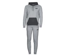 Ensembles de survêtement hommes Puma HOODED SWEAT SUIT FL CL Gris US L