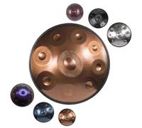 Ensembles De Tambours Handpan De 22 Pouces, 432 Hz/440 Hz, Ré Mineur, 9/10/12 Notes, Instruments De Percussion Handpan En Acier, Pour L'éducation Musicale Et Les Réunions De Famille