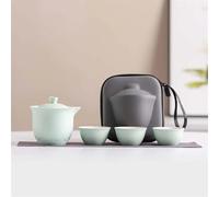Ensembles De Tasses A Thé 1 Pot Remplit 3 Tasses Outil Préparation Du Thé Simple Kung Fu Teaware Sets Tea Culture Lovers Travel Set Portable Outdoor Camping Service A Thé De l'après-Midi(D)
