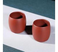 Ensembles De Tasses A Thé 2 Pcs/set 70ml Chinese Tea Set Yixing Purple Clay Teacup Handmade Raw Ore Bowl Pu'er Master Cup