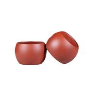 Ensembles De Tasses A Thé Accessoires Pour Service À Thé Chinois Authentic 2 Pcs/set 80ml Handmade Tea Bowl Yixing Purple Clay Teacup Pu'er Master Cup