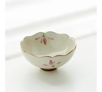 Ensembles De Tasses A Thé Bols À Thé Puer Personnels Set Coupes Kung Fu Teaware 2pc/set Tasse Maître Lotus Créatif En Céramique Rose Orchidée Peinte La Main