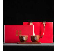 Ensembles De Tasses A Thé Ensemble Tasses Thé Vintage Céramique Avec Plateau Service Kung Fu Pour Couple Peint Main Four Carpe Koi Transformation Tasse(E)