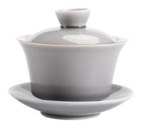 Ensembles De Tasses A Thé Glaçure Couleur Gris Glacé Pneu Fin En Céramique Japonaise Sancai Grande Tasse Thé Soupière Kung Fu Service Machine Service A Thé De l'après-Midi(Green)