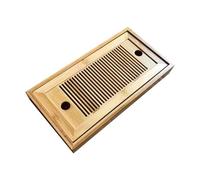 Ensembles De Tasses A Thé Plateau Thé Massif Service Voyage Simple Table Brassage Sec Tapis Pour Salon Maison Bureau(27x14.2x3cm,Light Color)