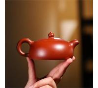 Ensembles De Tasses A Thé Pot Demi-lune Fait À La Main, Minerai Brut, Boue, Bouilloire Brassage Thé Zisha, Cadeau, Théière En Argile Violette 200ml, Maître Célèbre Service A Thé De l'après-Midi