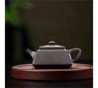 Ensembles De Tasses A Thé Pot Fait À La Main Acier, Minerai Brut, Section Grise, Bouilloire Boue, Service Thé Zisha, Vaisselle, Théières Esthétiques En Argile Violette 140ml