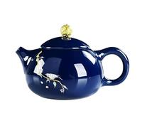 Ensembles De Tasses A Thé Pour Thé Bouilloire Service À Et Café Théières Puer Tasse Argile Noble Bleu Porcelaine Théière Pot Service A Thé De l'après-Midi(Type-B)