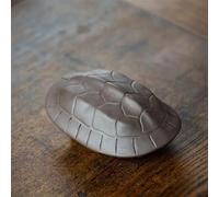 Ensembles De Tasses A Thé Sculpture Chinoise Faite À La Main Thé En Argile Violette Modèle Coquille Tortue Ornements Service Artisanat Décoration Art