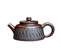Ensembles De Tasses A Thé Service À Thé Beauté Avec Filtre Chinois Théière Vintage En Argile Violette 200ml Bouilloire Changement Four Boue Faite La Main Service A Thé De l'après-Midi