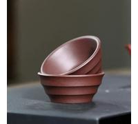 Ensembles De Tasses A Thé Service À Thé Chinois Authentique Accessoires Bol Tasse Maître 2 Pcs/set 40ml Yixing Handmade Raw Ore Purple Clay Teacup