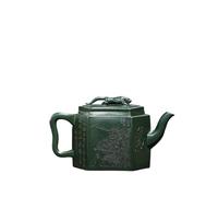 Ensembles De Tasses A Thé Service À Thé Kung Fu, Théière En Argile Violette De Grande Capacité Faite La Main, Boue Verte Jade, Foie Fidèle, Cœur Droit Service A Thé De l'après-Midi