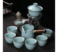 Ensembles De Tasses A Thé Service À Thé Voyage Kung Fu Chinois Automatique Moderne Théière En Porcelaine 2024(D)