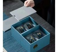 Ensembles De Tasses A Thé Tasse Thé Kung Fu En Céramique Japonaise Coffret Cadeau Service Cérémonie Tasses Porcelaine(D)