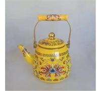 Ensembles De Tasses A Thé Théière Cuisinière À Induction Épaissir 1,5 L-5 L En Émail Bouilloire Froide Bouillante Chaude Lait(Type-F)