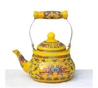 Ensembles De Tasses A Thé Théière Cuisinière À Induction Épaissir 1,5 L-5 L En Émail Bouilloire Froide Bouillante Chaude Lait(Type-B)