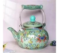 Ensembles De Tasses A Thé Théière Cuisinière À Induction Épaissir 1,5 L-5 L En Émail Bouilloire Froide Bouillante Chaude Lait(Type-C)