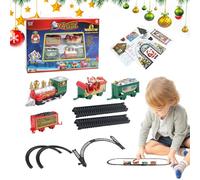 Ensembles De Train,13 Pièces Comprenant Voitures Jouet et Circuit Ferroviaire,Set De Train Jouet | pour Anniversaire et Noël Jeu Imaginatif pour Les Filles et Les Garçons Jeunes