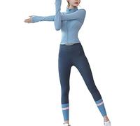 Ensembles de vêtements de Yoga Sports de Fitness féminins Pilates Stretch Summer Summer Models à Manches Courtes