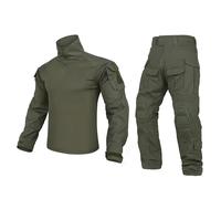 Ensembles d'uniformes de Combat tactiques, chemise et pantalon de Camouflage Gen3 de chasse en plein air + Kit de coussinets, vêtements élastiques Ranger Green Traning pour hommes ruin gree Uniform-G3