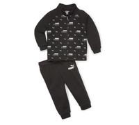 Ensembles enfant garcons Puma MINICATS AOP JOGGER Noir 12 / 18 mois